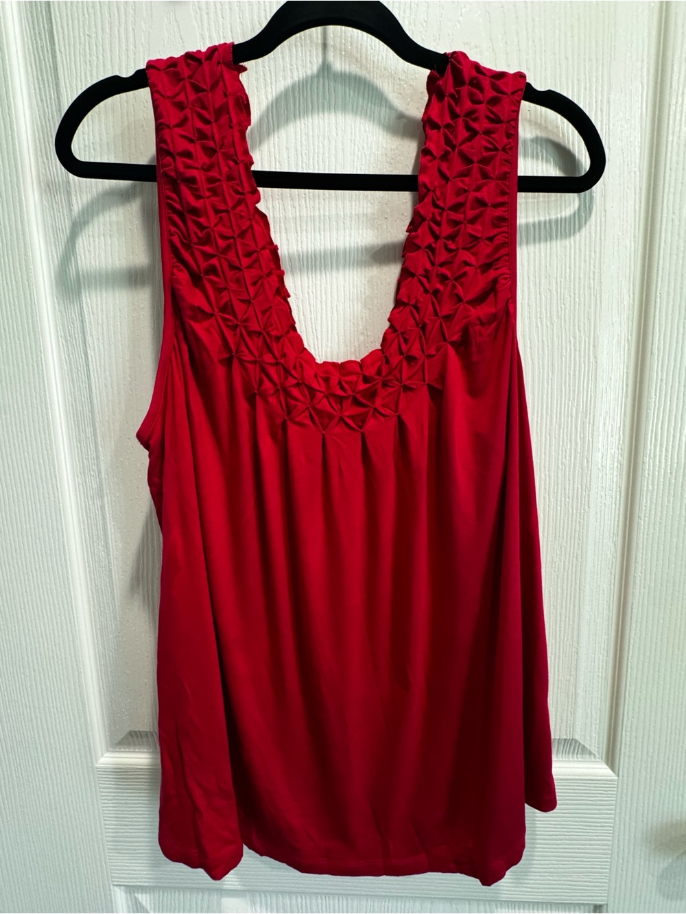 Maurice’s Hot Pink Top with Pintuck Design - Size 0X - EUC